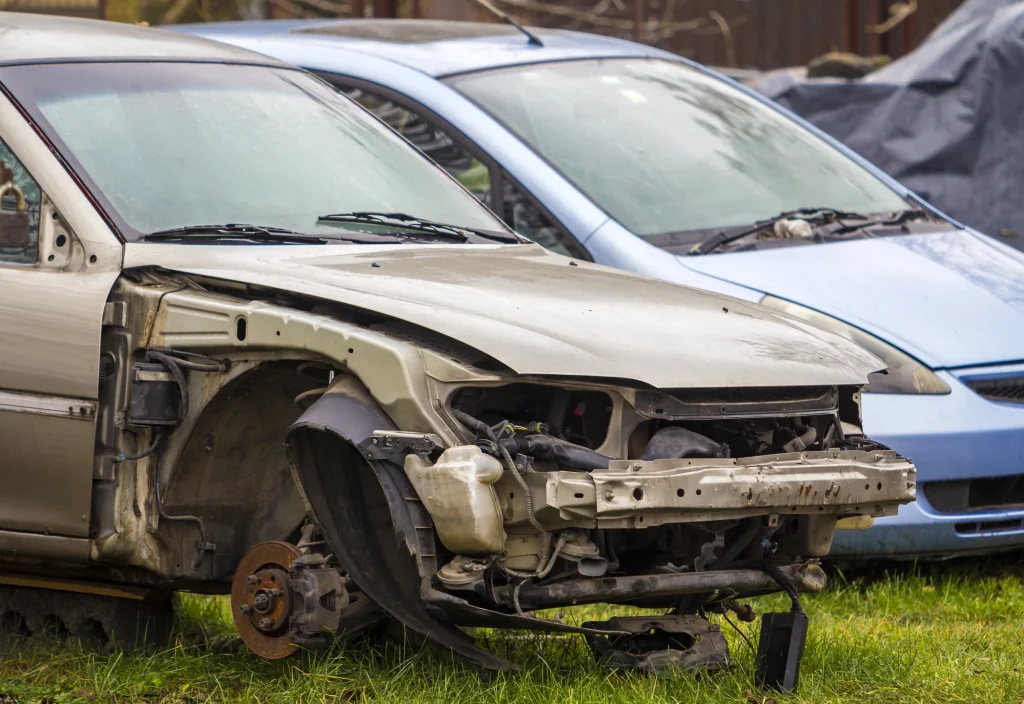 scrap salvage cars near reading