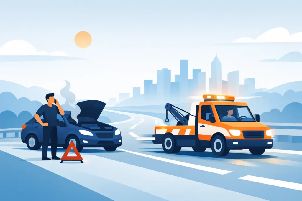 Quickest Breakdown Recovery When Time Matters