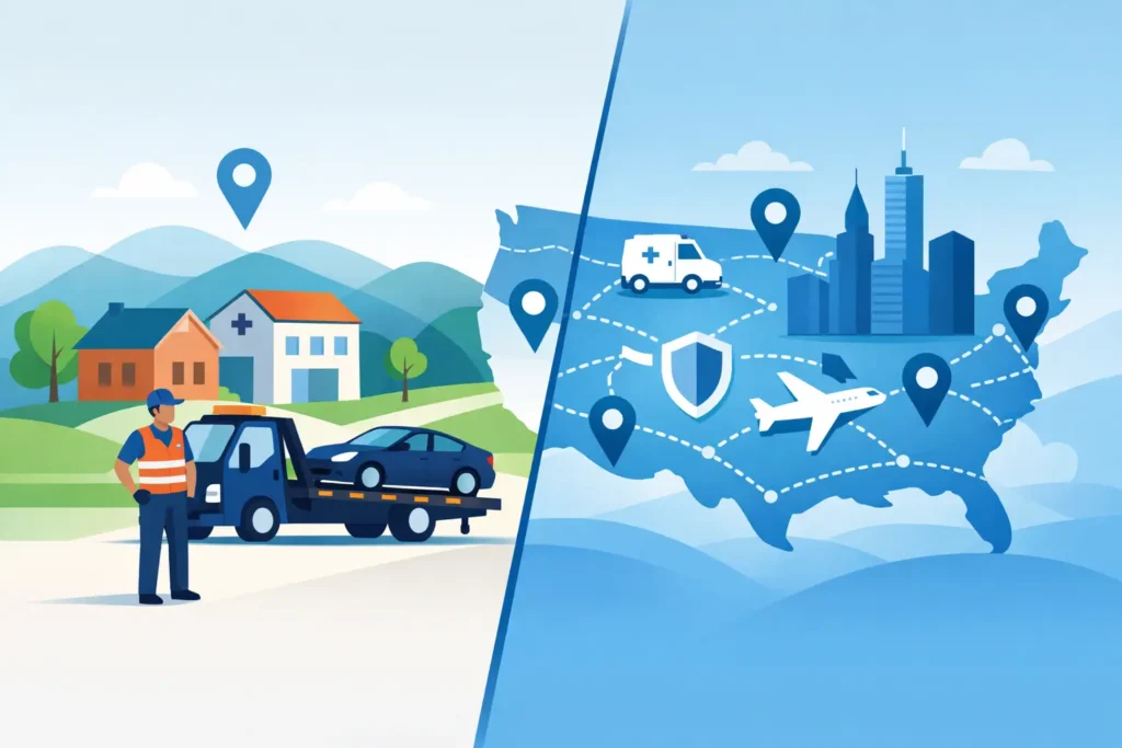 Local Recovery Versus National Cover