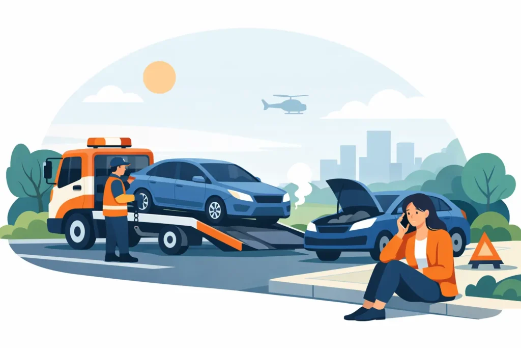 Car Towing Service: Help When You Are Stranded
